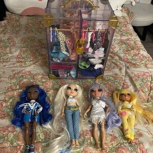 Rainbow High Dolls With Clothes Accessories